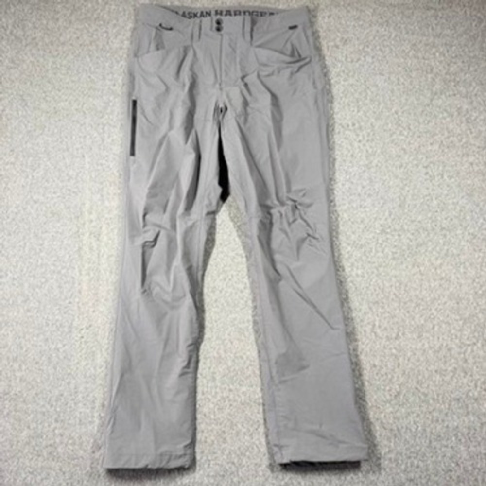 Alaskan Hardgear Mens 34X34 Gray Technical Outdoor Performance Hiking Pants